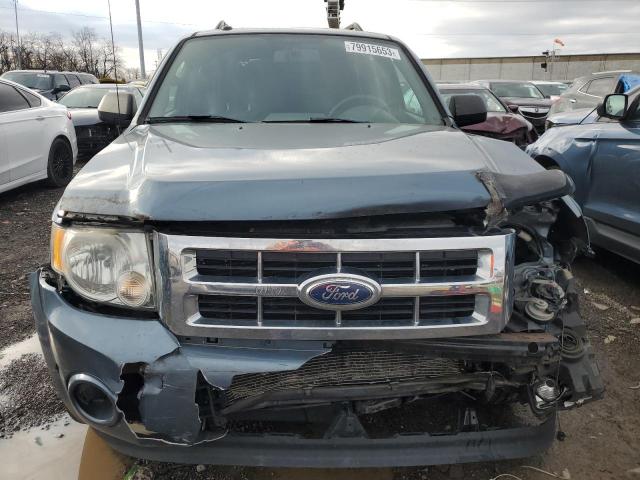 1FMCU9DG2BKA20685 - 2011 FORD ESCAPE XLT BLUE photo 5