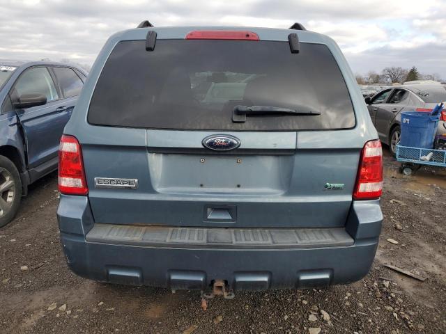 1FMCU9DG2BKA20685 - 2011 FORD ESCAPE XLT BLUE photo 6