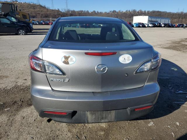 JM1BL1UG2B1498292 - 2011 MAZDA 3 I GRAY photo 6