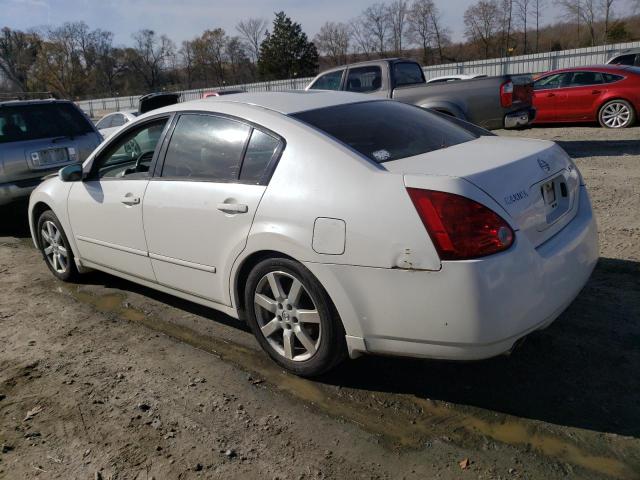 1N4BA41E46C814351 - 2006 NISSAN MAXIMA SE WHITE photo 2