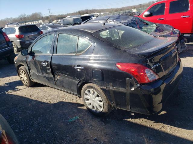 3N1CN7AP5JL808077 - 2018 NISSAN VERSA S BLACK photo 2