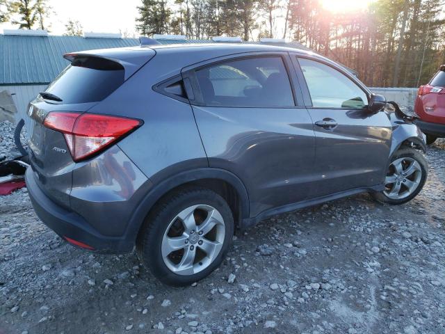 3CZRU6H52GM729553 - 2016 HONDA HR-V EX GRAY photo 3