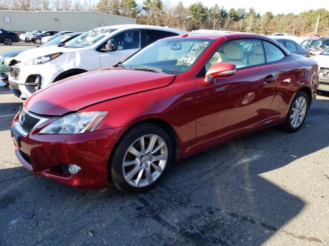 JTHFF2C27A2503756 - 2010 LEXUS IS 250 RED photo 1