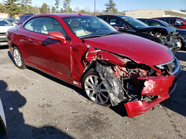JTHFF2C27A2503756 - 2010 LEXUS IS 250 RED photo 4