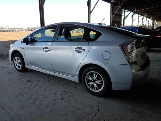 JTDKN3DU6A0090328 - 2010 TOYOTA PRIUS SILVER photo 2