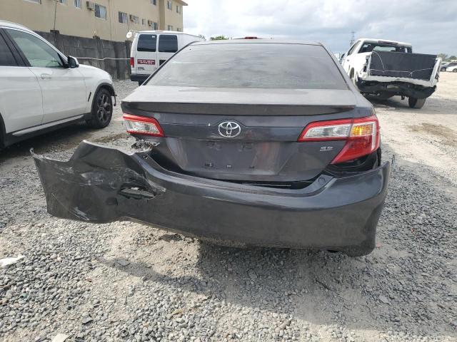 4T1BF1FK6EU313684 - 2014 TOYOTA CAMRY L GRAY photo 6