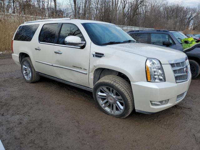 1GYS4KEF7DR103174 - 2013 CADILLAC ESCALADE ESV PLATINUM WHITE photo 4