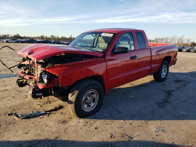 1D7HW22N16S595904 - 2006 DODGE DAKOTA ST RED photo 1