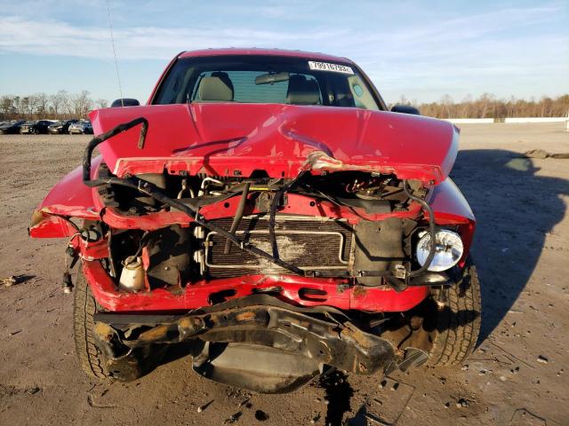 1D7HW22N16S595904 - 2006 DODGE DAKOTA ST RED photo 5