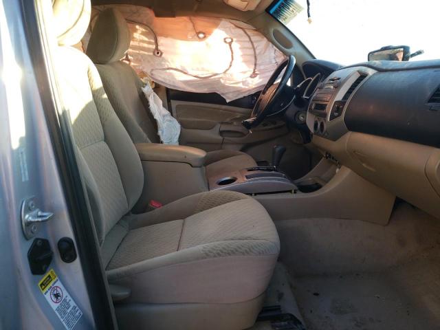 5TETX22N39Z626054 - 2009 TOYOTA TACOMA ACCESS CAB ვერცხლისფერი ფოტო 7