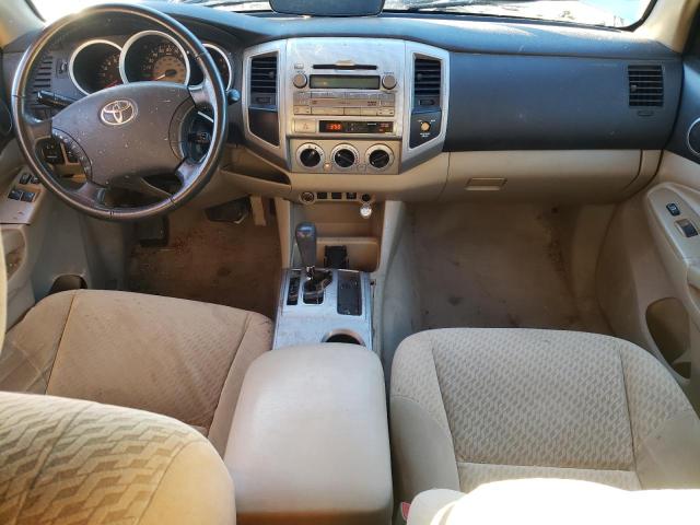 5TETX22N39Z626054 - 2009 TOYOTA TACOMA ACCESS CAB ვერცხლისფერი ფოტო 8