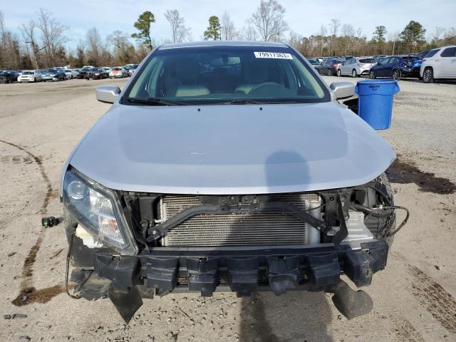 3FAHP0HA5CR347829 - 2012 FORD FUSION SE SILVER photo 5