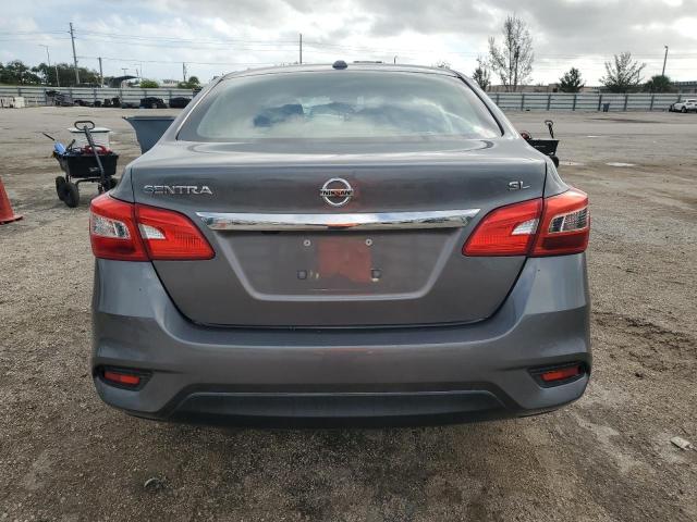 3N1AB7AP7KY260880 - 2019 NISSAN SENTRA S GRAY photo 6