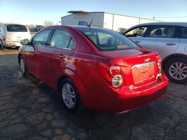 1G1JC5SH0C4117062 - 2012 CHEVROLET SONIC LT RED photo 2