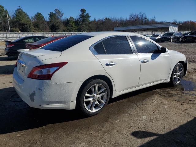 1N4AA51E39C857455 - 2009 NISSAN MAXIMA S WHITE photo 3