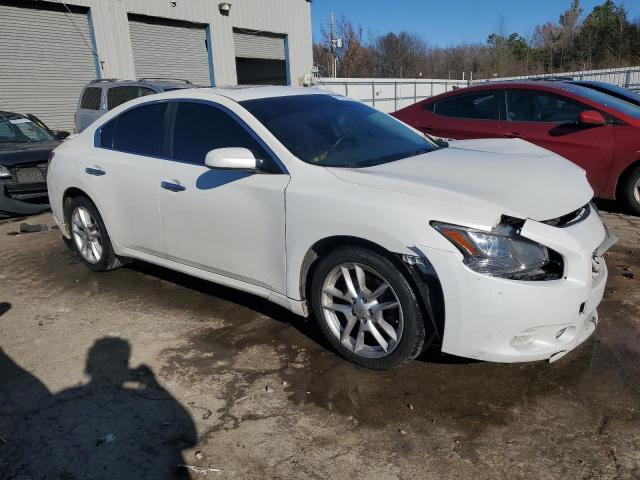 1N4AA51E39C857455 - 2009 NISSAN MAXIMA S WHITE photo 4