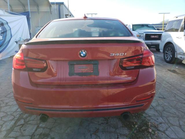 WBA8B3G50JNV01374 - 2018 BMW 340 I RED photo 6