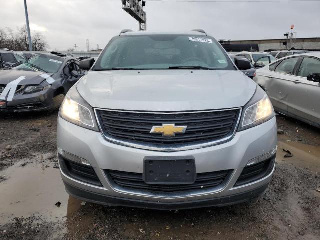 1GNKVFKD0FJ295656 - 2015 CHEVROLET TRAVERSE LS SILVER photo 5