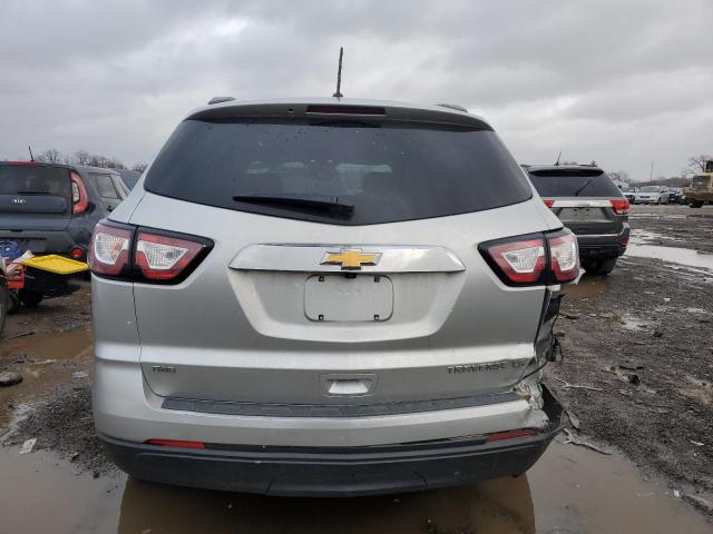 1GNKVFKD0FJ295656 - 2015 CHEVROLET TRAVERSE LS SILVER photo 6