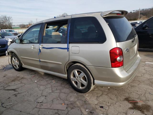 JM3LW28J730376792 - 2003 MAZDA MPV LX/ES WAGON GOLD photo 2