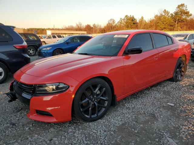 2C3CDXBG4MH633885 - 2021 DODGE CHARGER SXT RED photo 1