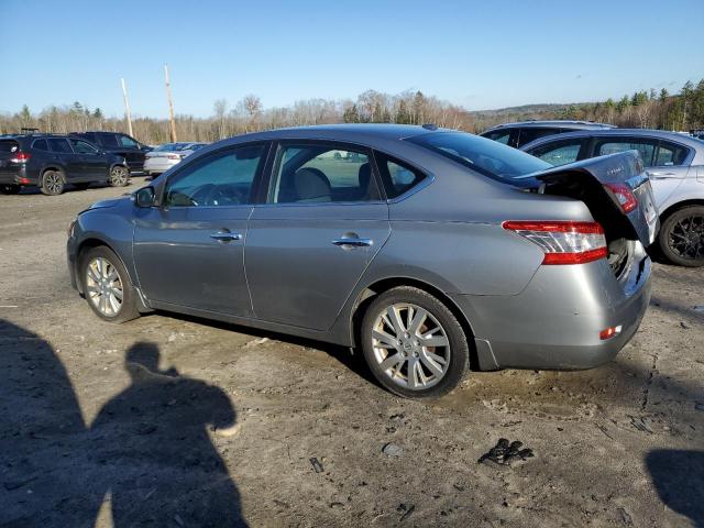 3N1AB7AP0DL779026 - 2013 NISSAN SENTRA S GRAY photo 2