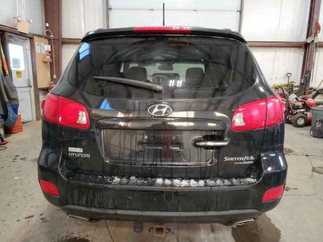 5NMSH73E88H218765 - 2008 HYUNDAI SANTA FE SE BLACK photo 6