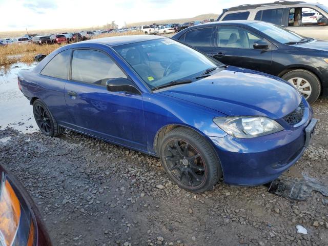 1HGEM22175L041325 - 2005 HONDA CIVIC DX VP BLUE photo 4