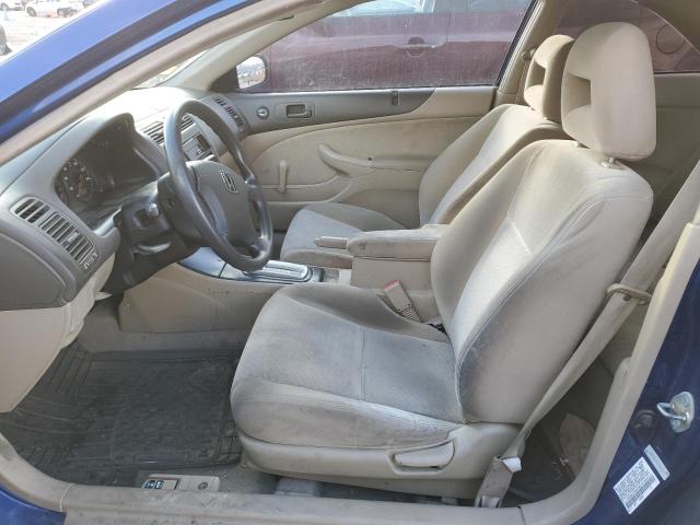 1HGEM22175L041325 - 2005 HONDA CIVIC DX VP Blau Foto 7
