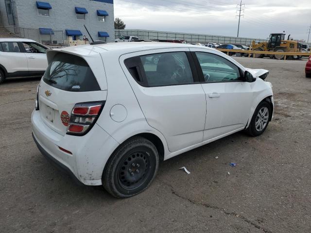 1G1JG6SH8H4153115 - 2017 CHEVROLET SONIC WHITE photo 3