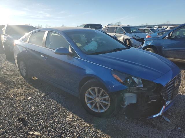 5NPE24AF1KH777643 - 2019 HYUNDAI SONATA SE BLUE photo 4