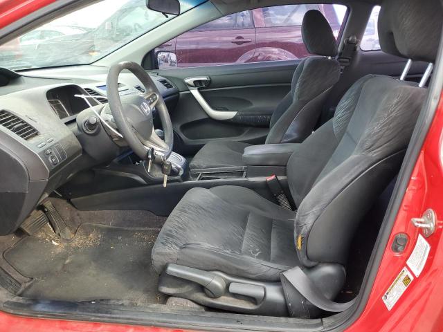 2HGFG12887H515138 - 2007 HONDA CIVIC EX RED photo 7