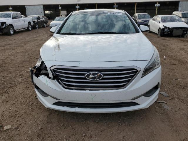 5NPE24AF5GH340431 - 2016 HYUNDAI SONATA SE WHITE photo 5