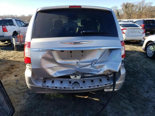 2A4RR8DG4BR633798 - 2011 CHRYSLER TOWN & COU TOURING L SILVER photo 6