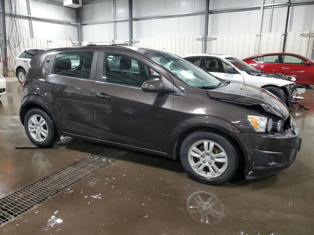 1G1JC6SH6F4202286 - 2015 CHEVROLET SONIC LT BROWN photo 4