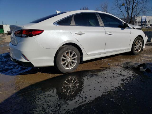 5NPE24AF6KH732018 - 2019 HYUNDAI SONATA SE WHITE photo 3