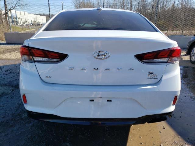 5NPE24AF6KH732018 - 2019 HYUNDAI SONATA SE WHITE photo 6