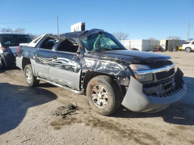 3GNEC13TX2G232359 - 2002 CHEVROLET AVALANCHE C1500 BLACK photo 4