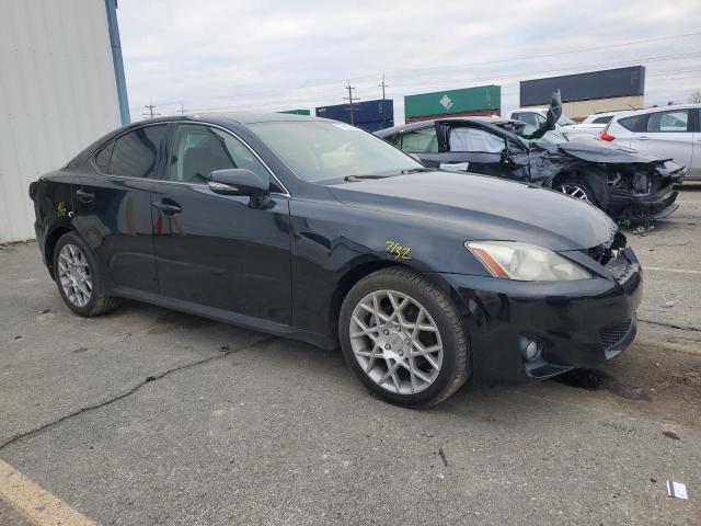 JTHBF5C21B5134540 - 2011 LEXUS IS 250 BLACK photo 4