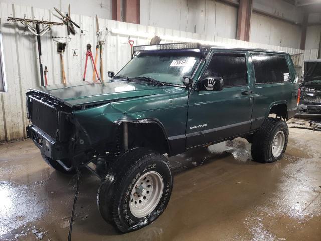 1J4FF27S1XL625196 - 1999 JEEP CHEROKEE SE GREEN photo 1