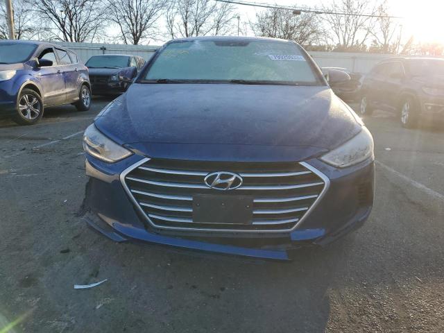 5NPD84LF4HH055678 - 2017 HYUNDAI ELANTRA SE BLUE photo 5