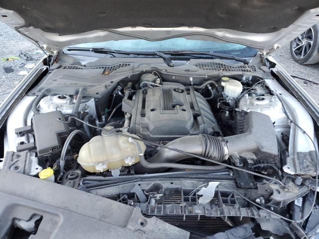 1FA6P8TH7H5228362 - 2017 FORD MUSTANG SILVER photo 11