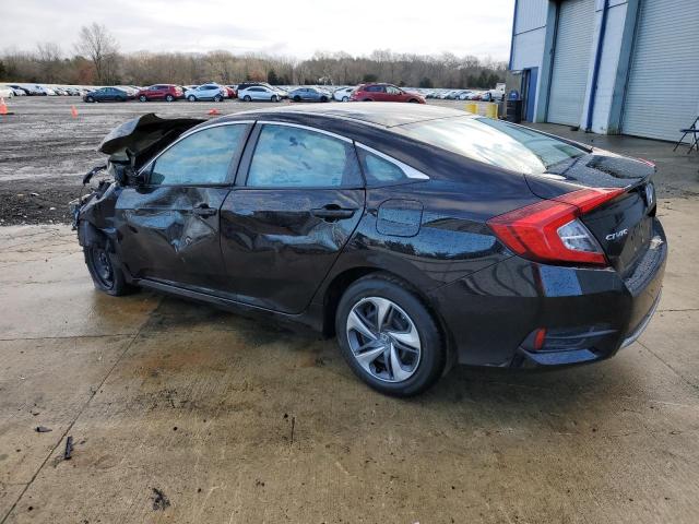 2HGFC2F68KH591817 - 2019 HONDA CIVIC LX BLACK photo 2