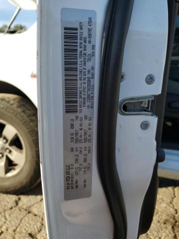 1C6RR6TT0KS693849 - 2019 RAM 1500 CLASS SLT თეთრი ფოტო 12