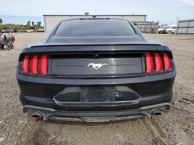 1FA6P8TH3J5184611 - 2018 FORD MUSTANG BLACK photo 6