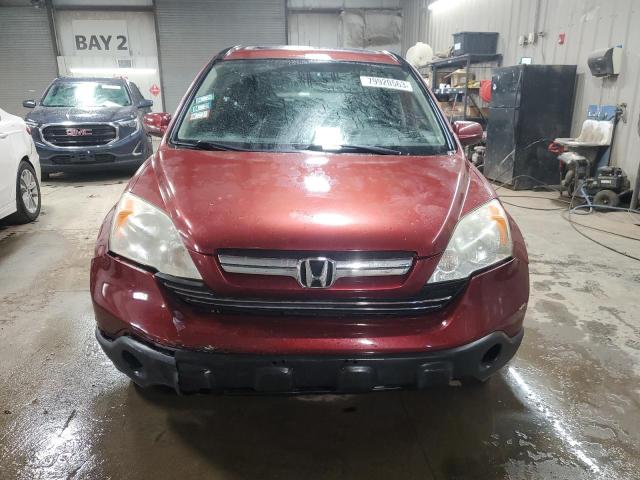 JHLRE38737C054111 - 2007 HONDA CR-V EXL BURGUNDY photo 5