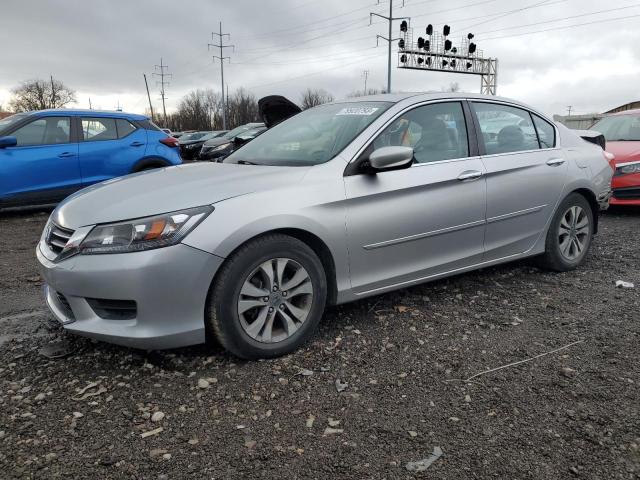 1HGCR2F38EA226175 - 2014 HONDA ACCORD LX SILVER photo 1