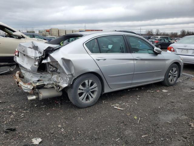 1HGCR2F38EA226175 - 2014 HONDA ACCORD LX SILVER photo 3