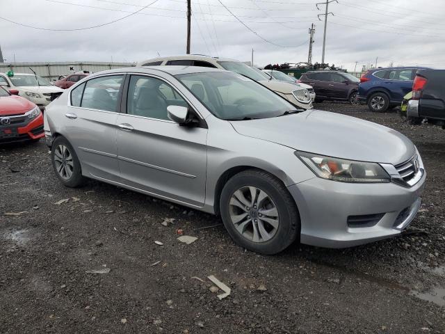 1HGCR2F38EA226175 - 2014 HONDA ACCORD LX SILVER photo 4