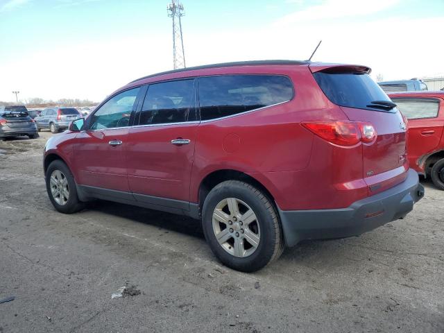 1GNKVJEDXCJ202670 - 2012 CHEVROLET TRAVERSE LT RED photo 2